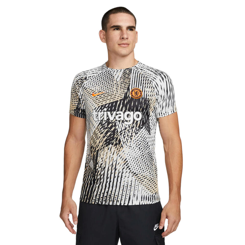 Nike 2022/2023 Chelsea FC Men's Nike Dri-FIT Pre-Match Soccer Top Jersey, Size S